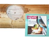 Bird Kabob Kozy Keet Wood Chew Play Nest bird toy