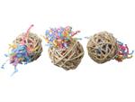 Superbird Creations Fiesta Ball Stuffers bird toy